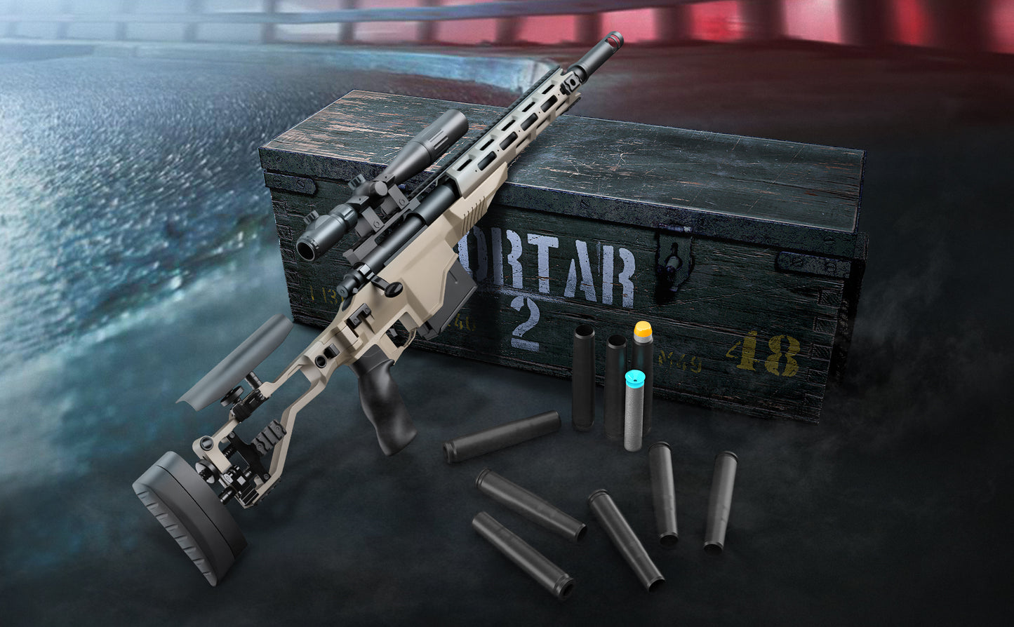 M40A6 Fully Manual outdoor Replica Sponge Bullet Sniper