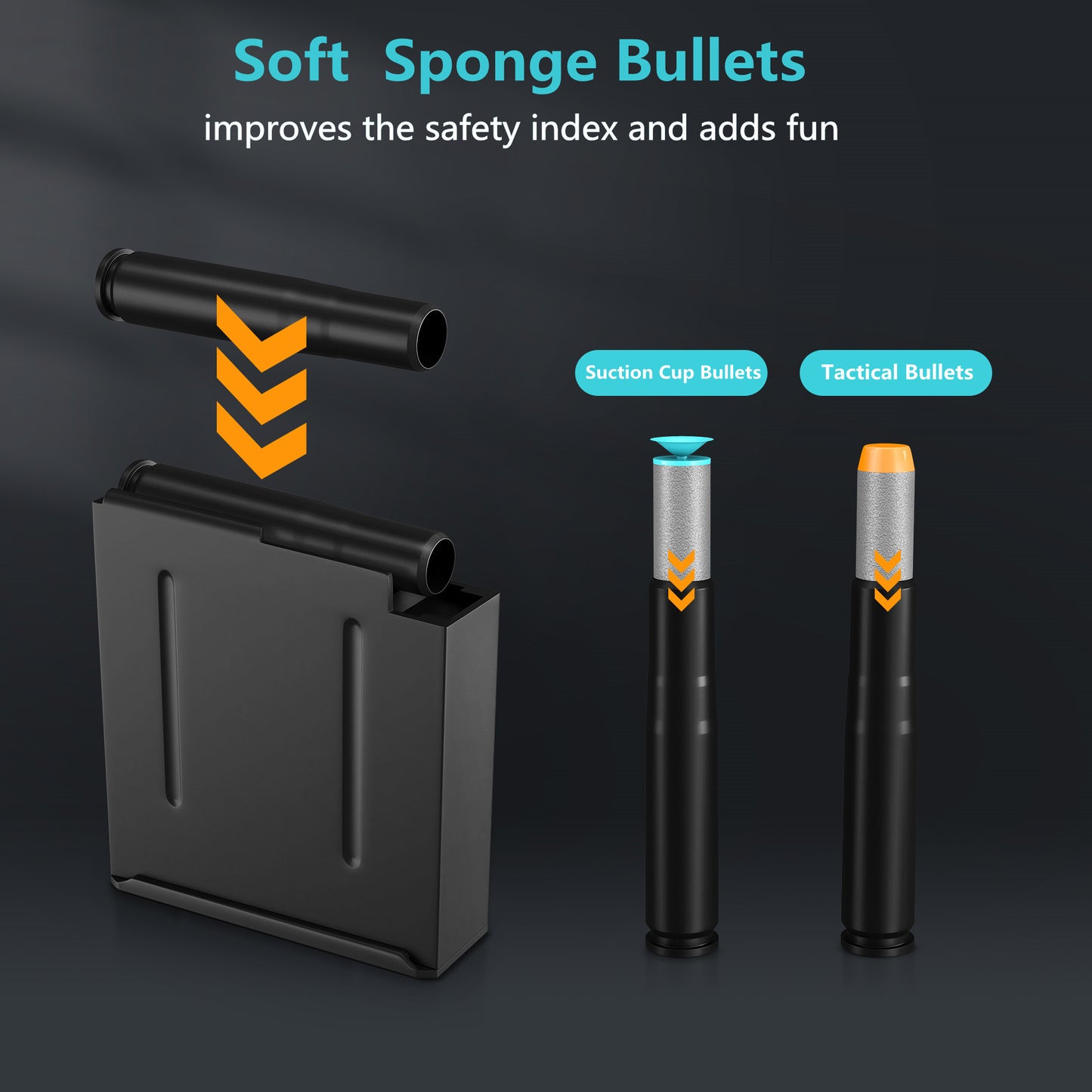M40A6 Fully Manual outdoor Replica Sponge Bullet Sniper