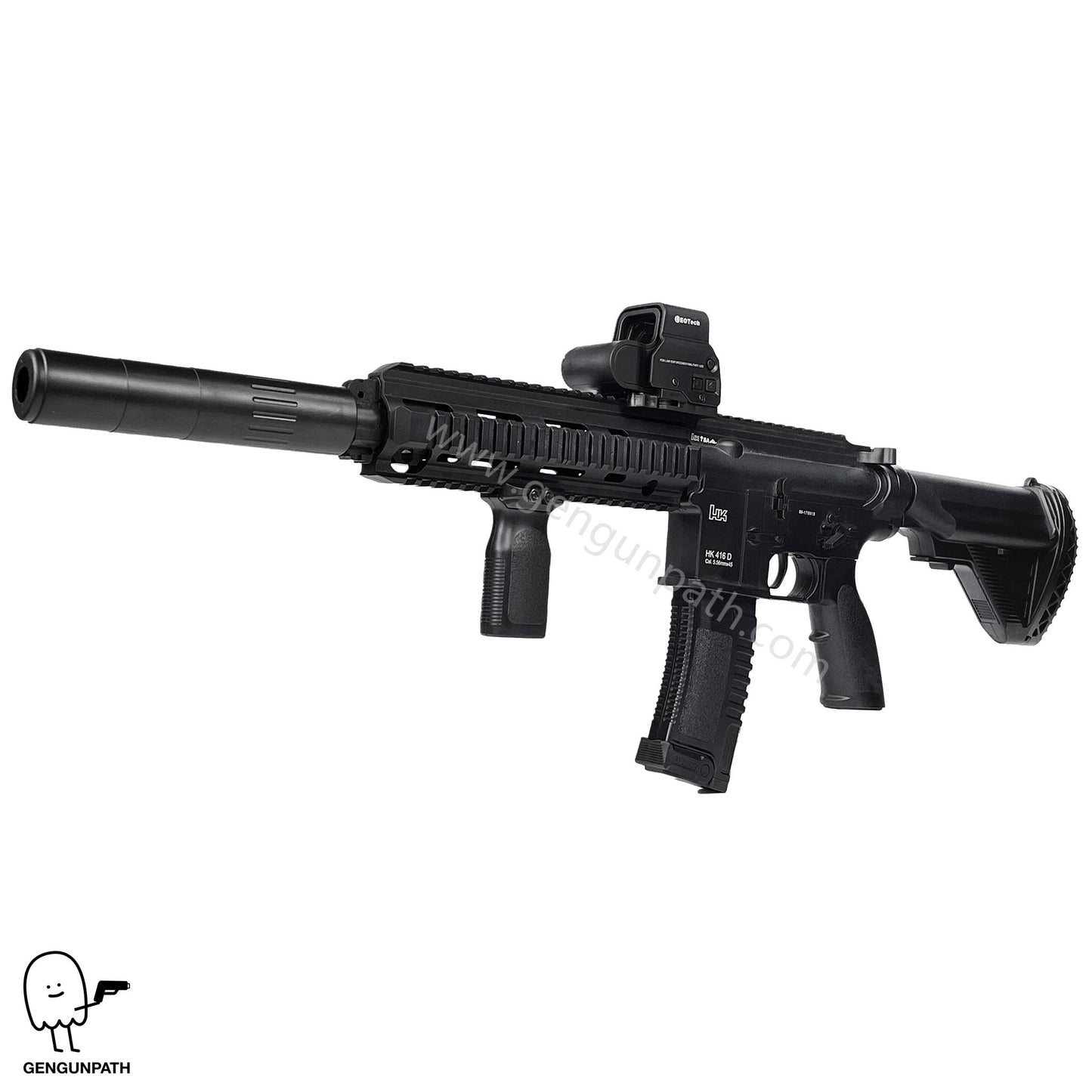 Electric Black HK416D Gel Blaster