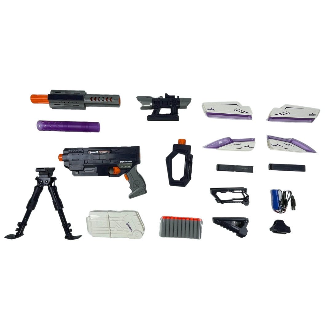 100+ DIY Styles Motorized Blaster