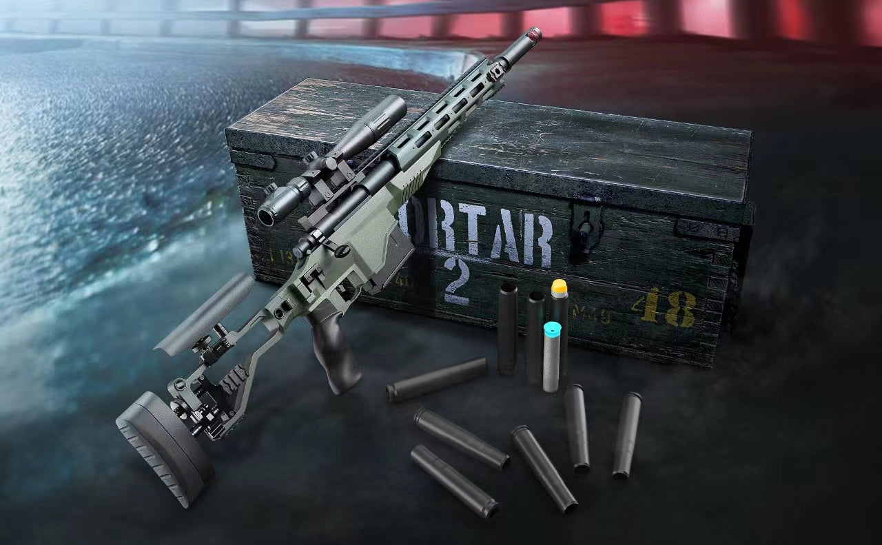 M40A6 Fully Manual outdoor Replica Sponge Bullet Sniper