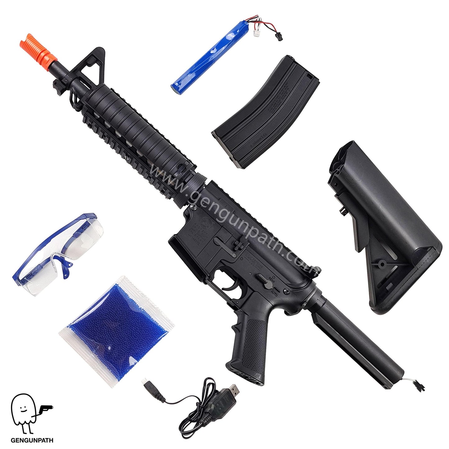Electric Gel Ball Blaster M4A1 HK416 Best version