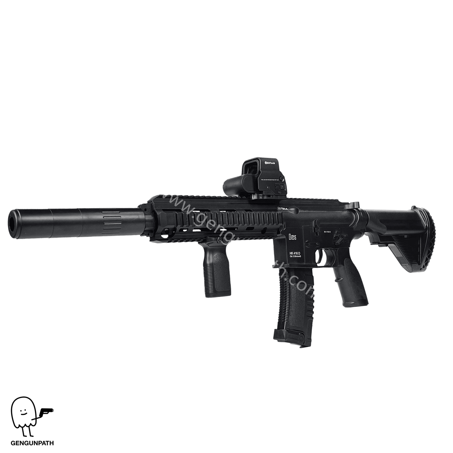 Electric Black HK416D Gel Blaster