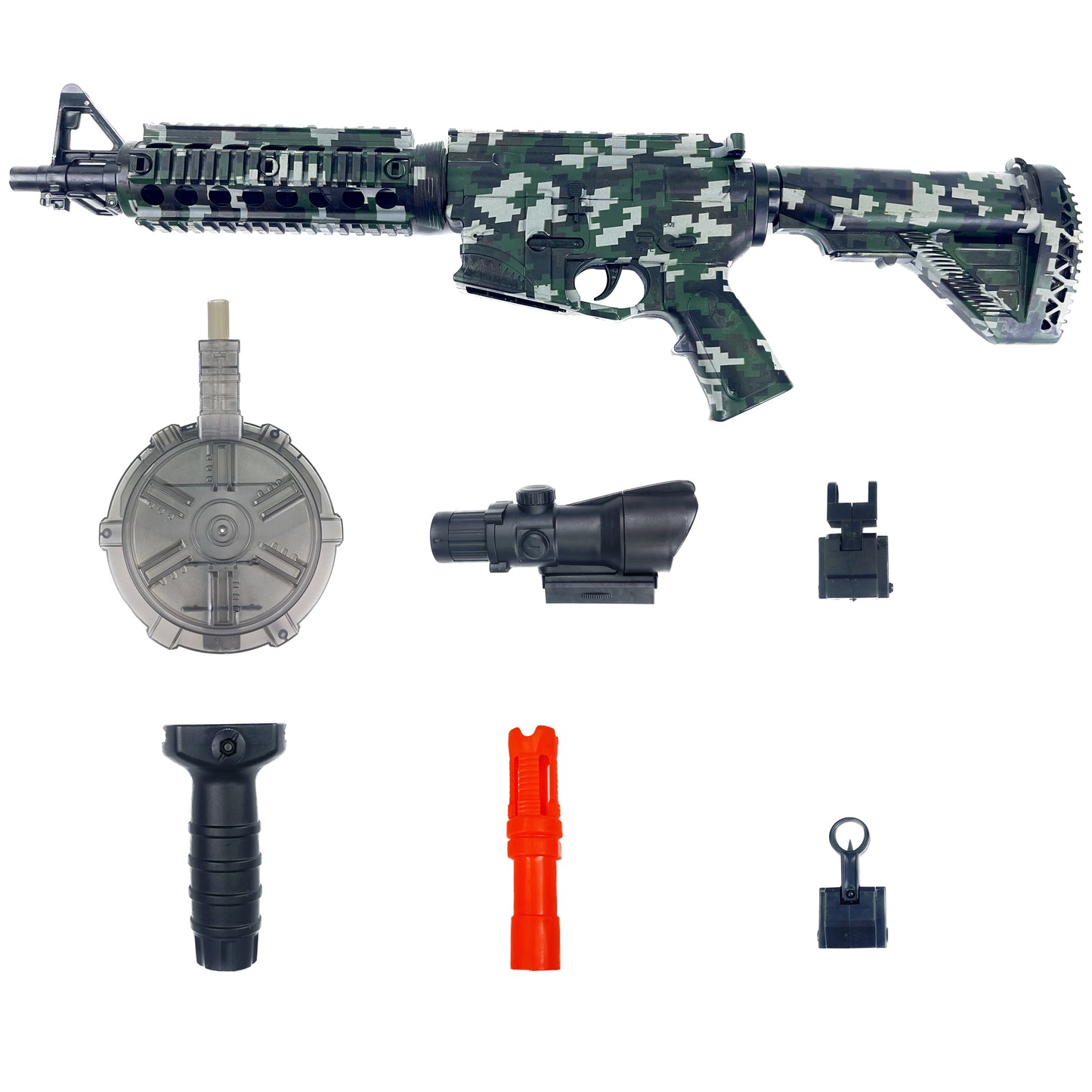 DIY model toy gun with infrared shooting