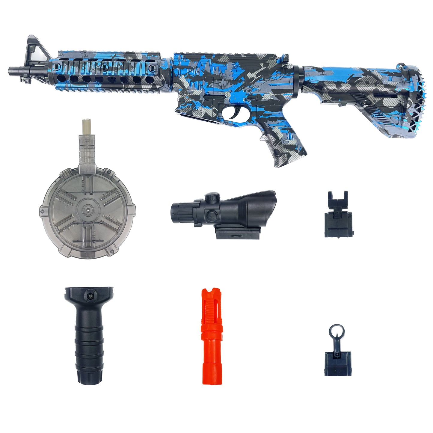 DIY model toy gun with infrared shooting