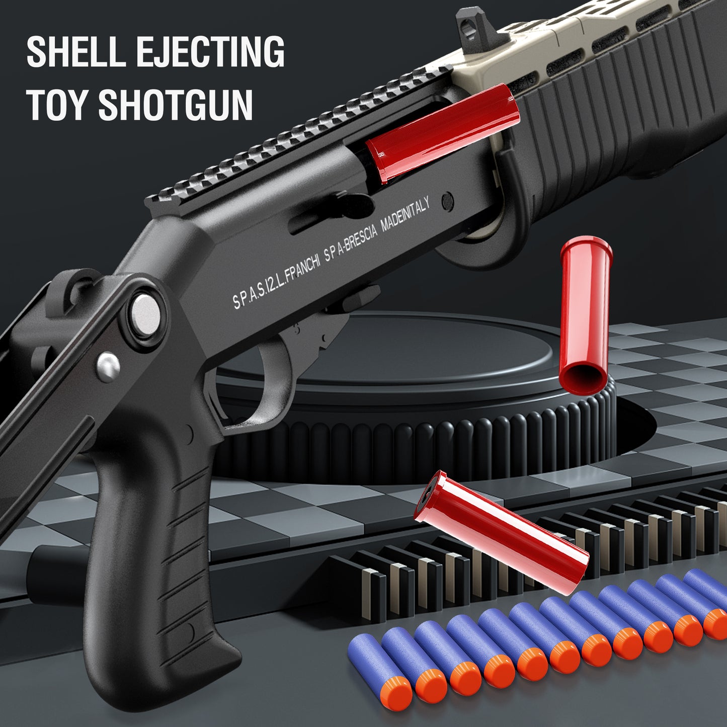 Spas 12 Soft Bullets Toy Gun