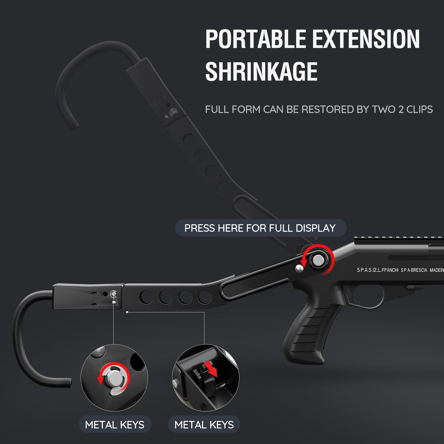 Spas 12 Soft Bullets Toy Gun