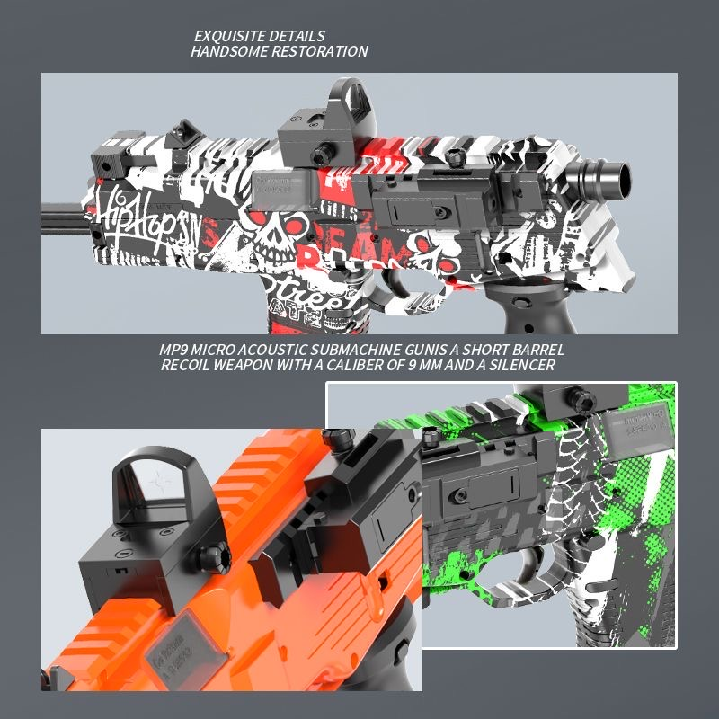 MP9 SOFT BULLET ELECTRIC TOY GUNs