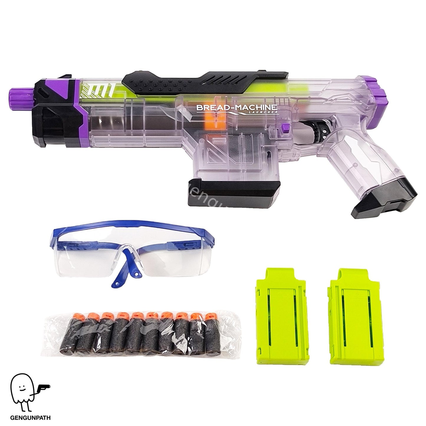 M1 manual rear pull loaded toy gun