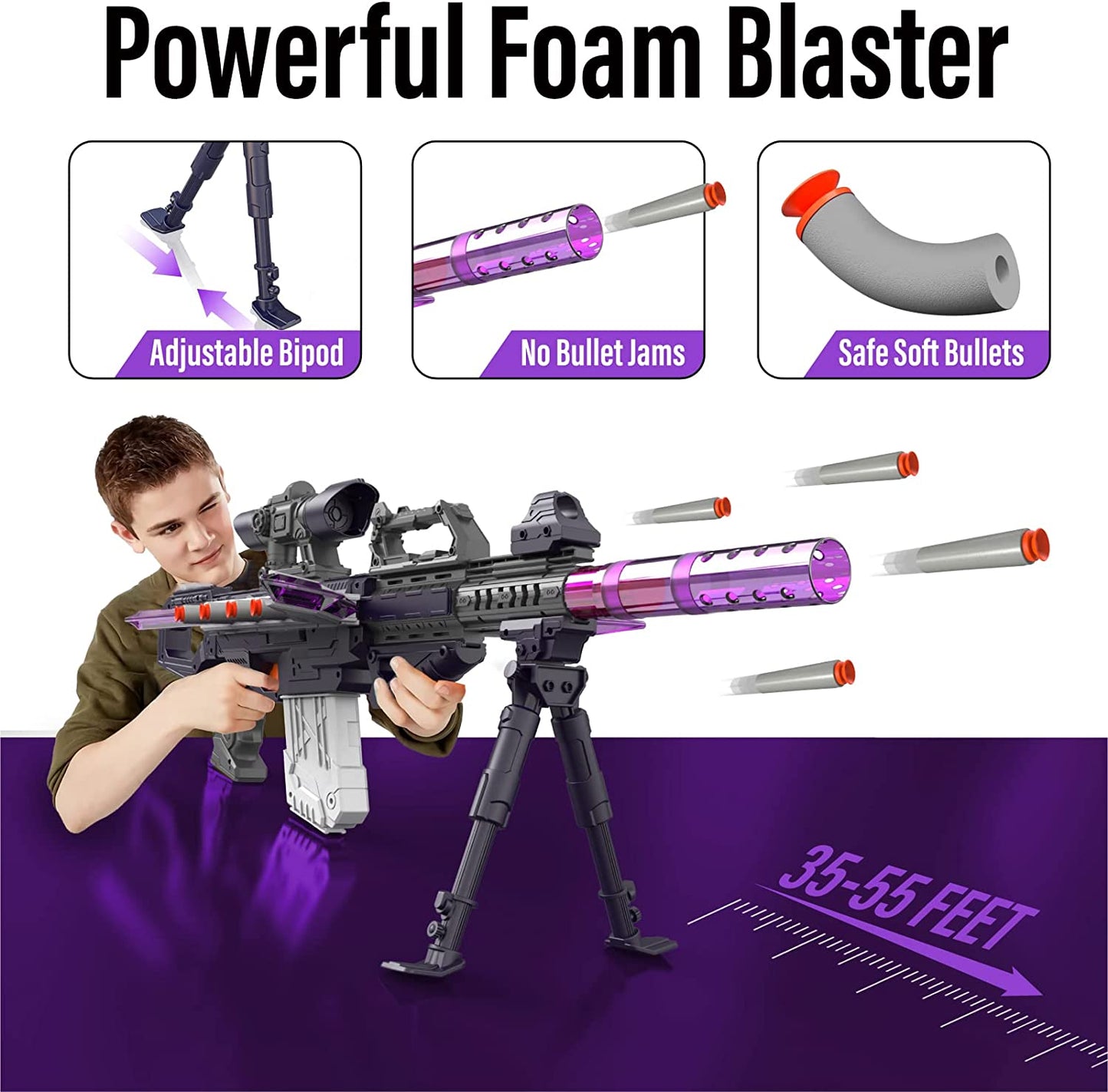 100+ DIY Styles Motorized Blaster