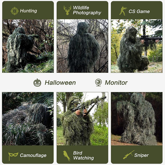 5 in 1 Ghillie Suit