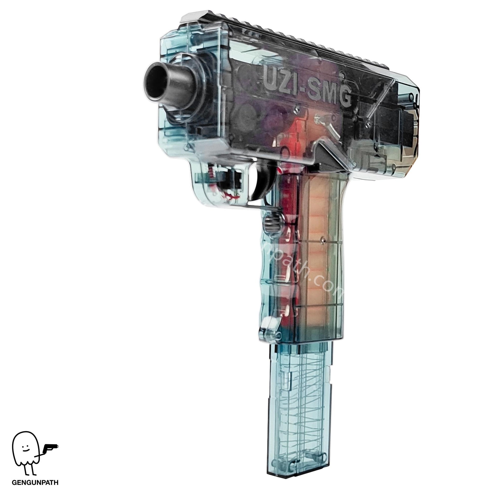 Black UZI-SMG SOFT BULLET ELECTRIC TOY GUN